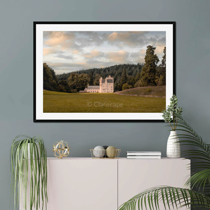 Clan Bissett - Aboyne Castle - Framed & Mounted Photo Print