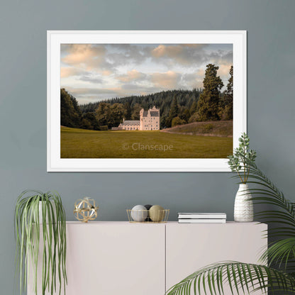 Clan Bissett - Aboyne Castle - Framed & Mounted Photo Print