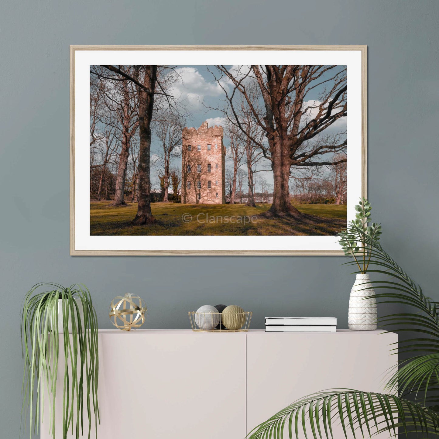 Clan Erskine - Alloa Tower - Framed & Mounted Photo Print