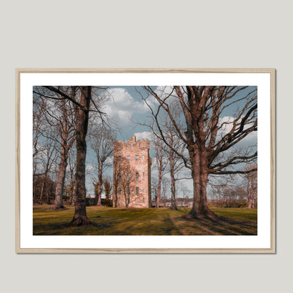 Clan Erskine - Alloa Tower - Framed & Mounted Photo Print 40"x28" Natural