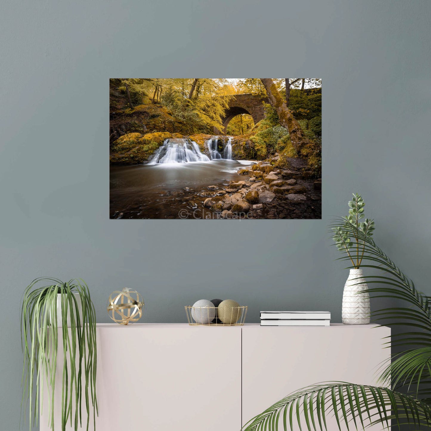 Clan Elliot - Arbirlot Waterfall - Photo Print