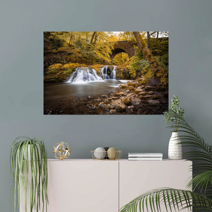 Clan Elliot - Arbirlot Waterfall - Photo Print