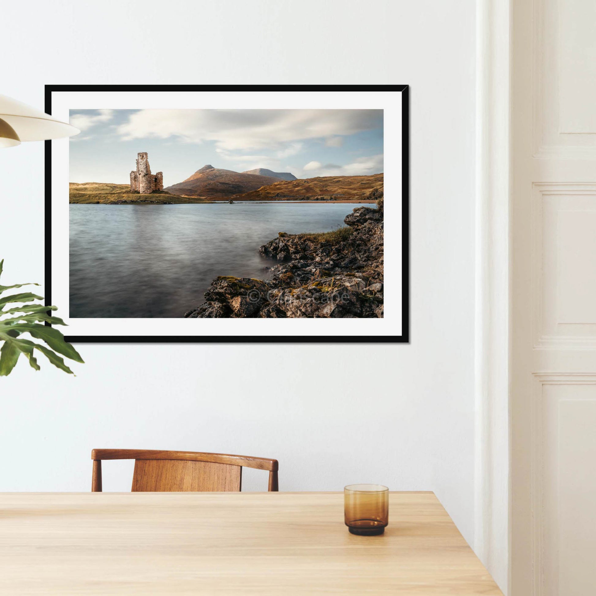 Clan Mackenzie - Ardvreck Castle - Framed & Mounted Photo Print