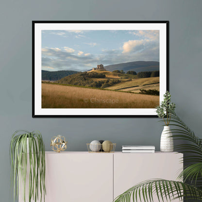 Clan Ogilvy - Auchindoun Castle - Framed & Mounted Photo Print