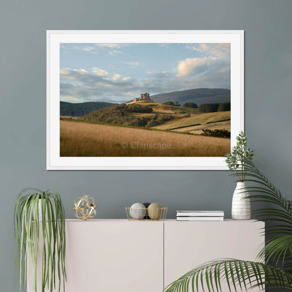 Clan Gordon - Auchindoun Castle - Framed & Mounted Photo Print