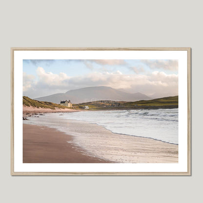 Clan Mackay - Balnakeil House - Framed & Mounted Photo Print 40"x28" Natural