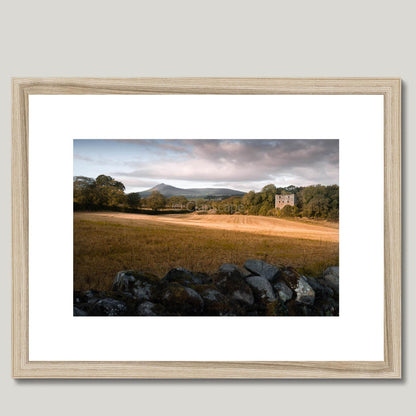 Clan Leslie - Balquhain Castle - Framed & Mounted Photo Print 16"x12" Natural