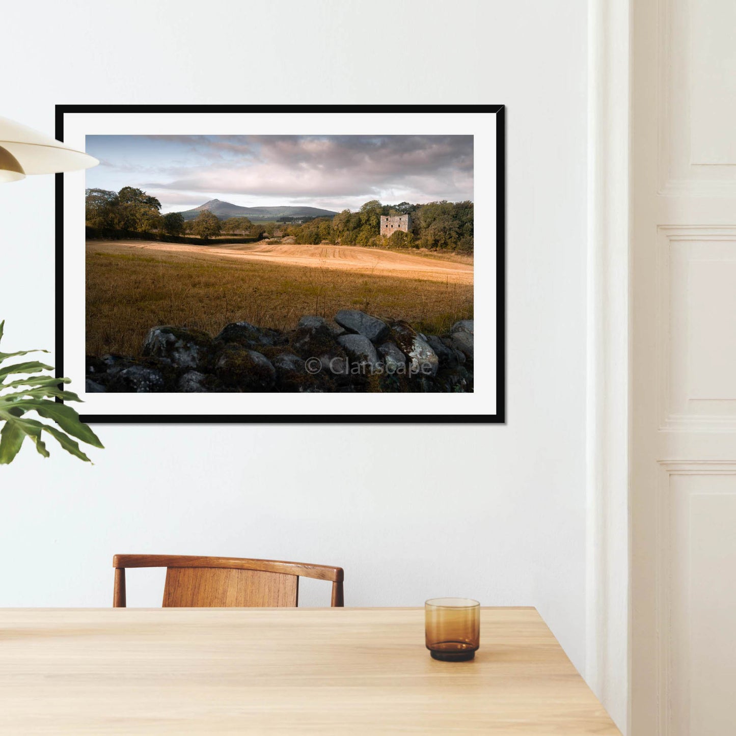 Clan Leslie - Balquhain Castle - Framed & Mounted Photo Print