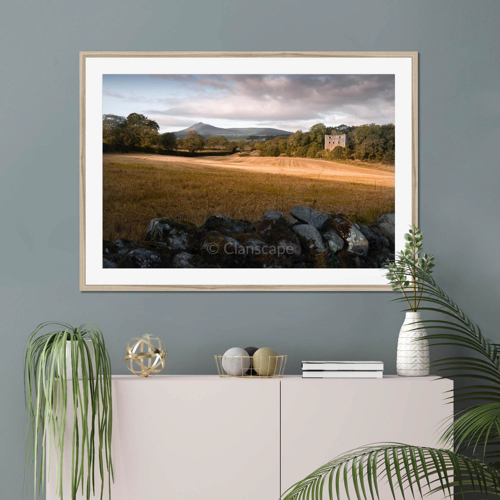 Clan Leslie - Balquhain Castle - Framed & Mounted Photo Print