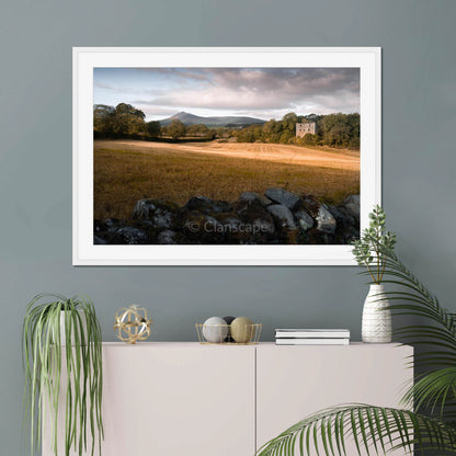 Clan Leslie - Balquhain Castle - Framed & Mounted Photo Print