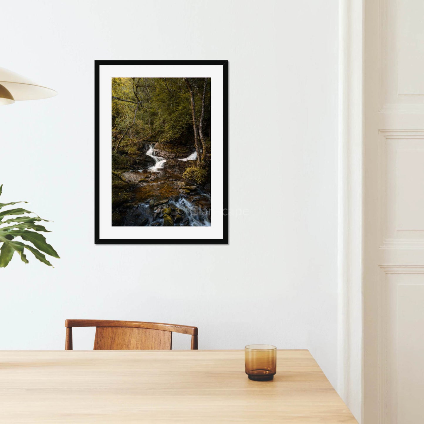 Clan MacLaren - Balquhidder Waterfall - Framed & Mounted Photo Print