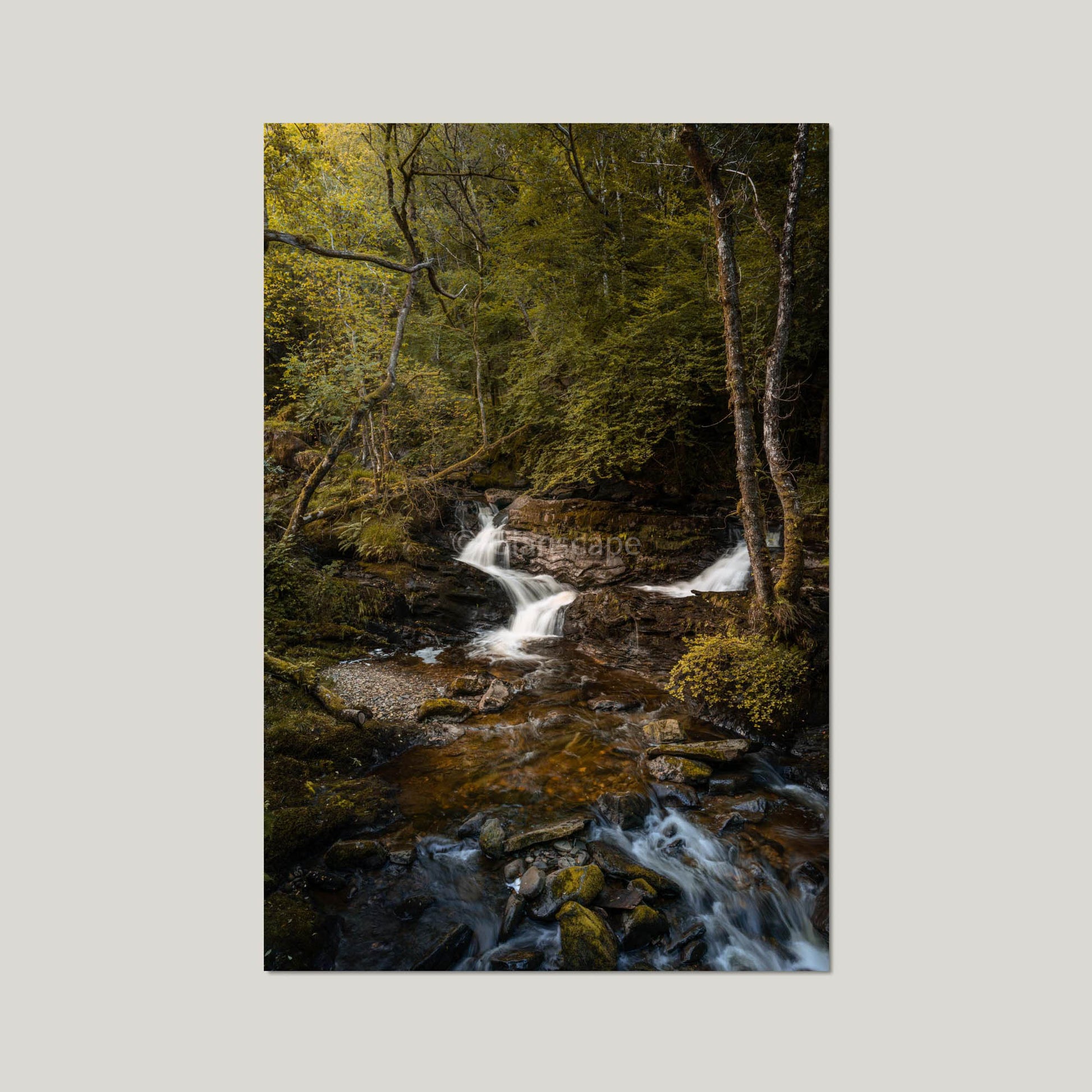 Clan MacLaren - Balquhidder Waterfall - Photo Print