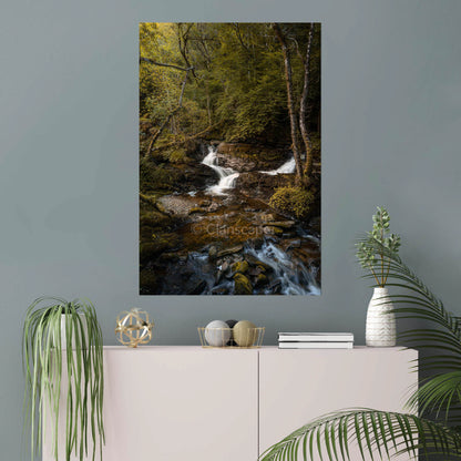 Clan MacGregor - Balquhidder Waterfall - Photo Print