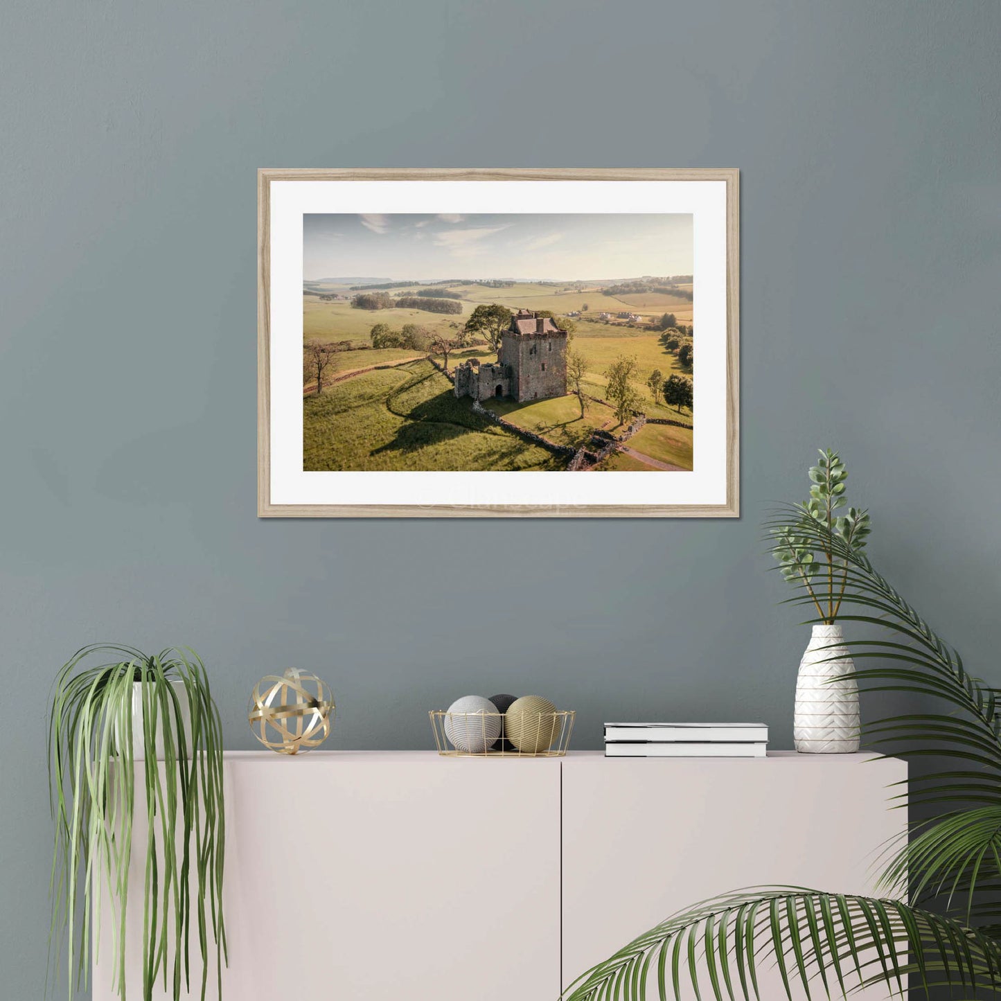 Clan Barclay - Balvaird Castle - Framed & Mounted Photo Print