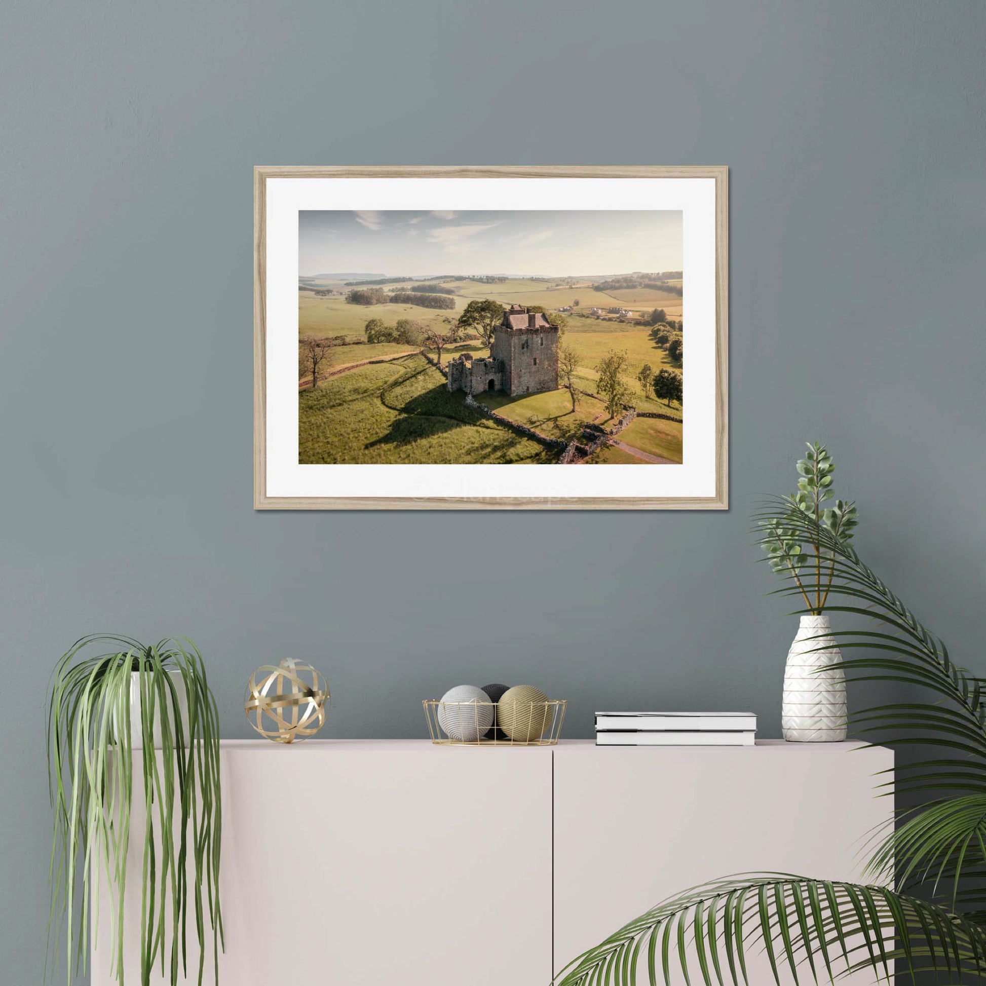 Clan Barclay - Balvaird Castle - Framed & Mounted Photo Print