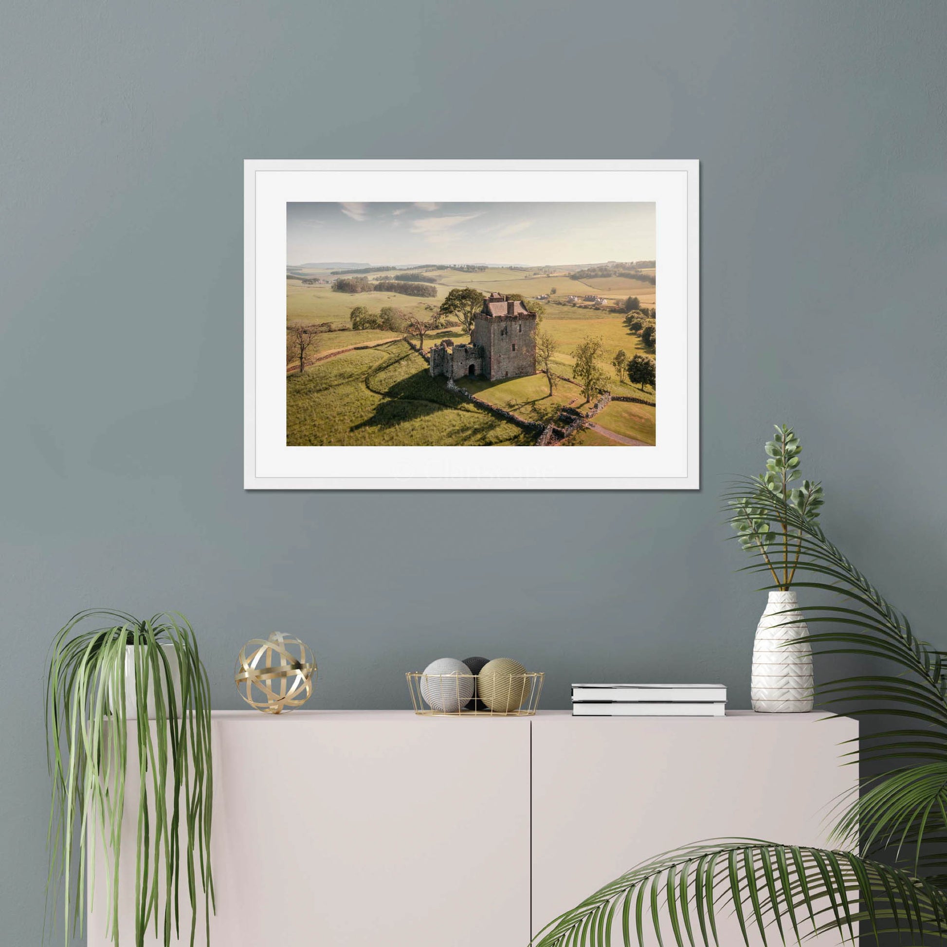 Clan Murray - Balvaird Castle - Framed & Mounted Photo Print