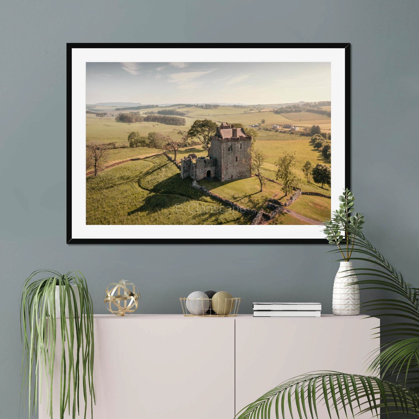 Clan Barclay - Balvaird Castle - Framed & Mounted Photo Print