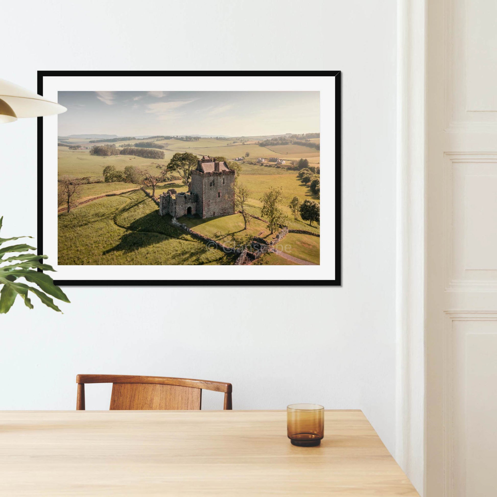 Clan Barclay - Balvaird Castle - Framed & Mounted Photo Print