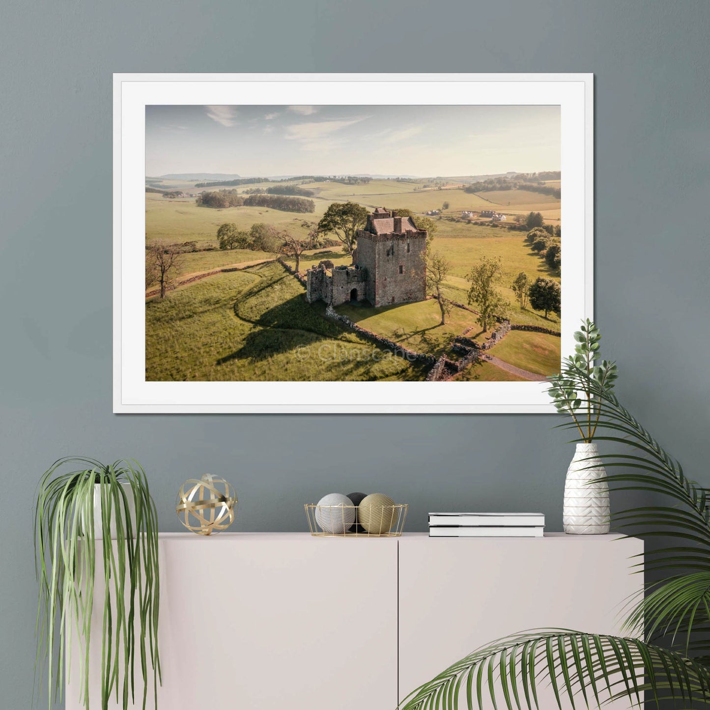 Clan Murray - Balvaird Castle - Framed & Mounted Photo Print