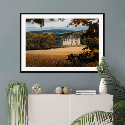 Clan Cumming - Balvenie Castle - Framed & Mounted Photo Print