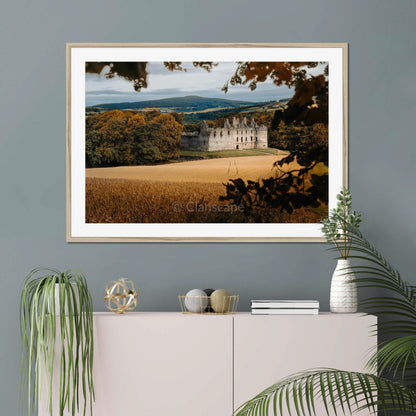 Clan Cumming - Balvenie Castle - Framed & Mounted Photo Print