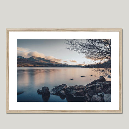 Clan MacMillan - Ben Lawers - Framed & Mounted Photo Print 28"x20" Natural