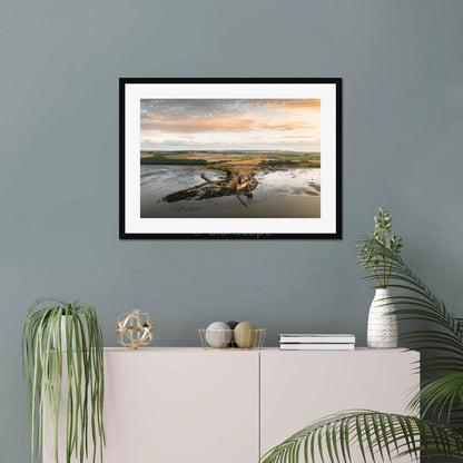 Clan Crichton - Blackness Castle - Framed & Mounted Photo Print