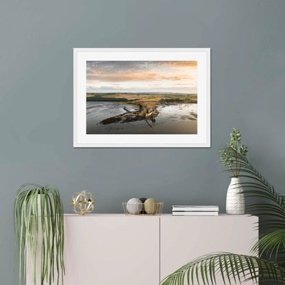 Clan Crichton - Blackness Castle - Framed & Mounted Photo Print