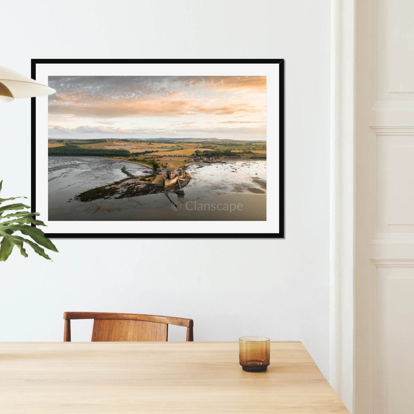 Clan Crichton - Blackness Castle - Framed & Mounted Photo Print