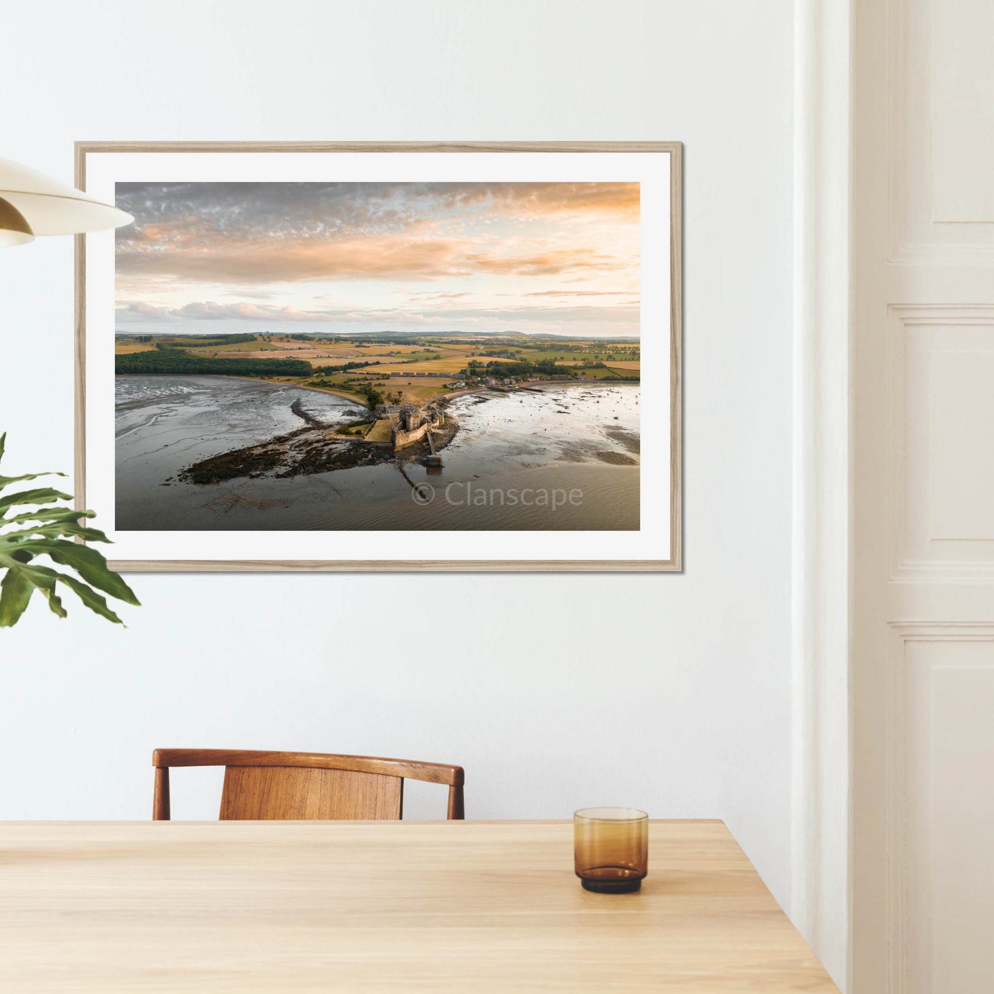 Clan Crichton - Blackness Castle - Framed & Mounted Photo Print