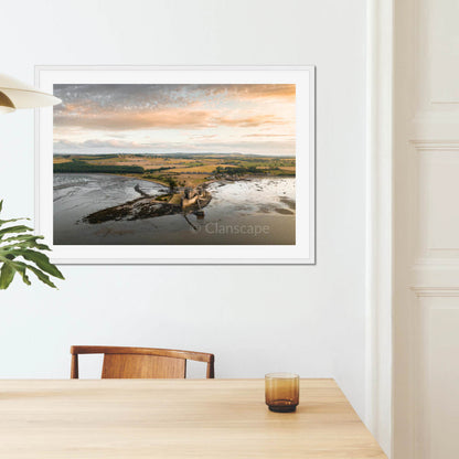 Clan Crichton - Blackness Castle - Framed & Mounted Photo Print