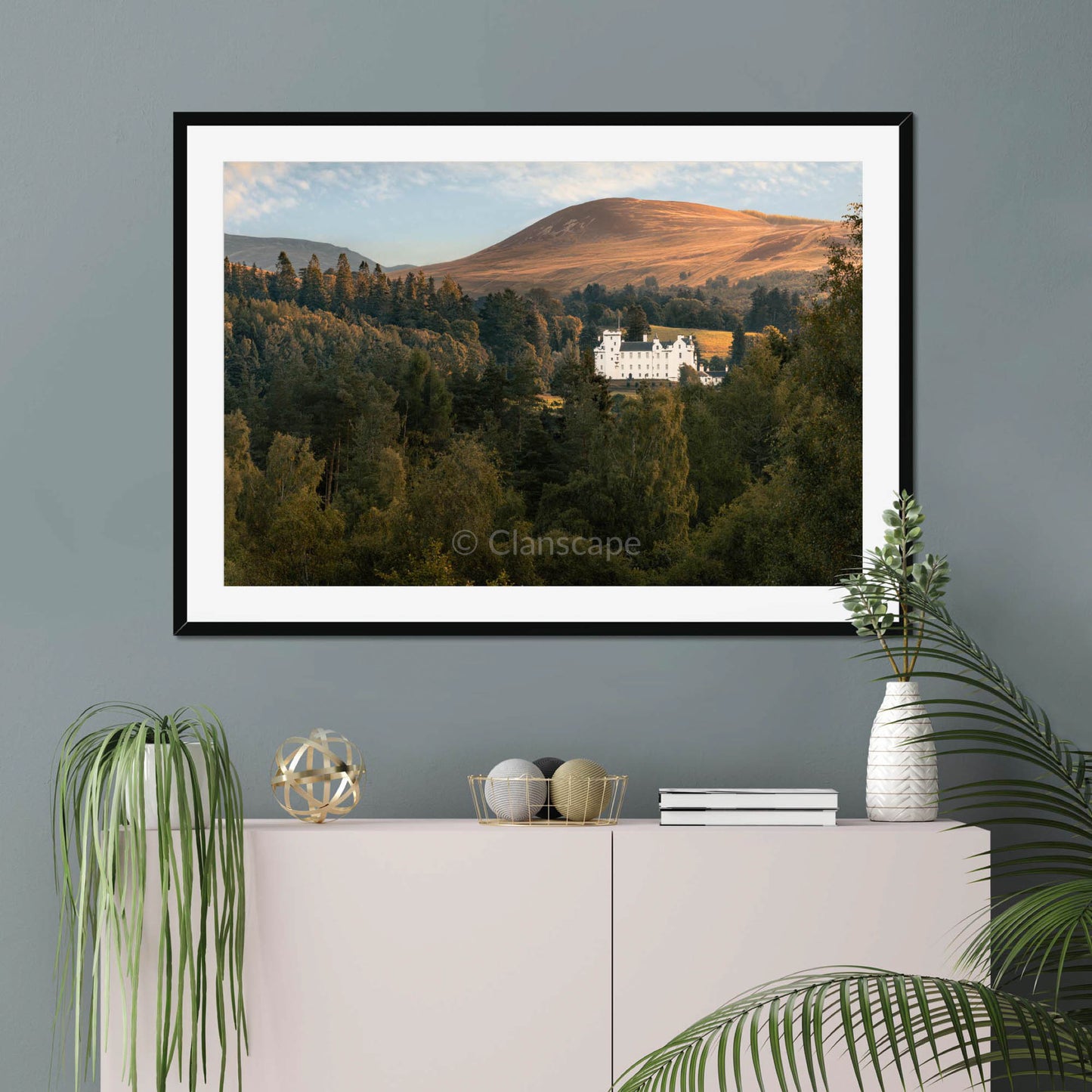 Clan Murray of Atholl - Blair Castle - Framed & Mounted Photo Print