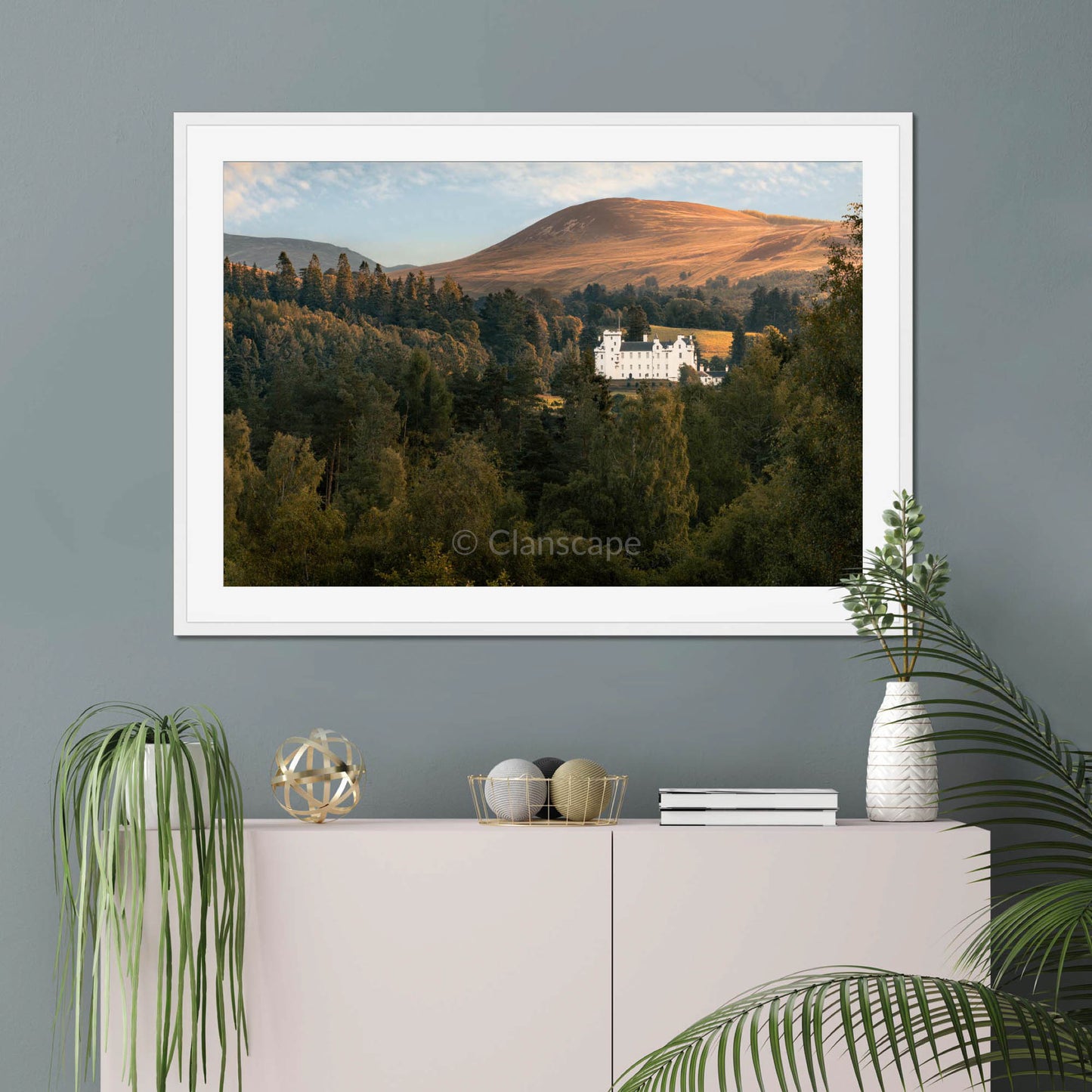 Clan Murray of Atholl - Blair Castle - Framed & Mounted Photo Print