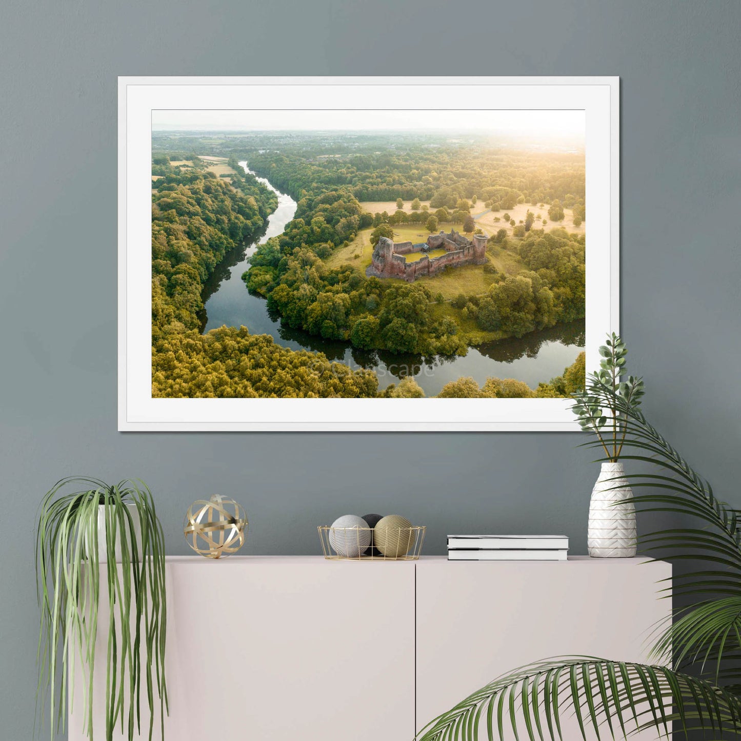 Clan Murray - Bothwell Castle - Framed & Mounted Photo Print