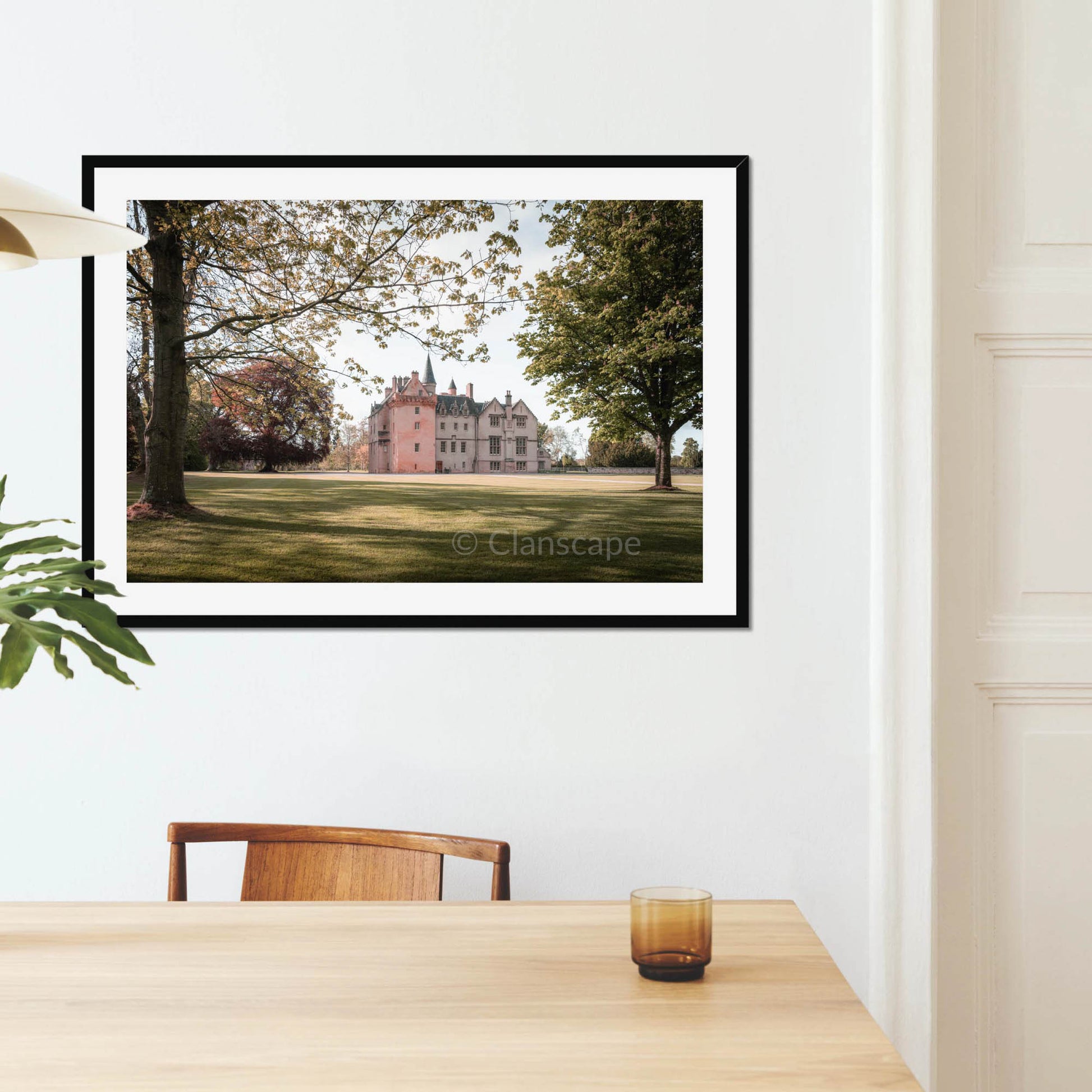 Clan Brodie - Brodie Castle - Framed & Mounted Photo Print