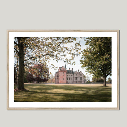 Clan Brodie - Brodie Castle - Framed & Mounted Photo Print 40"x28" Natural