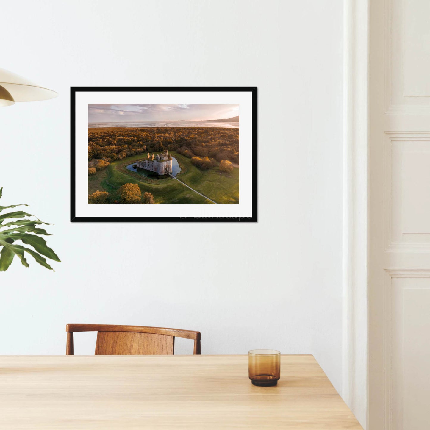 Clan Maxwell - Caerlaverock Castle - Framed & Mounted Photo Print