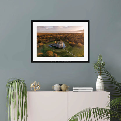 Clan Maxwell - Caerlaverock Castle - Framed & Mounted Photo Print