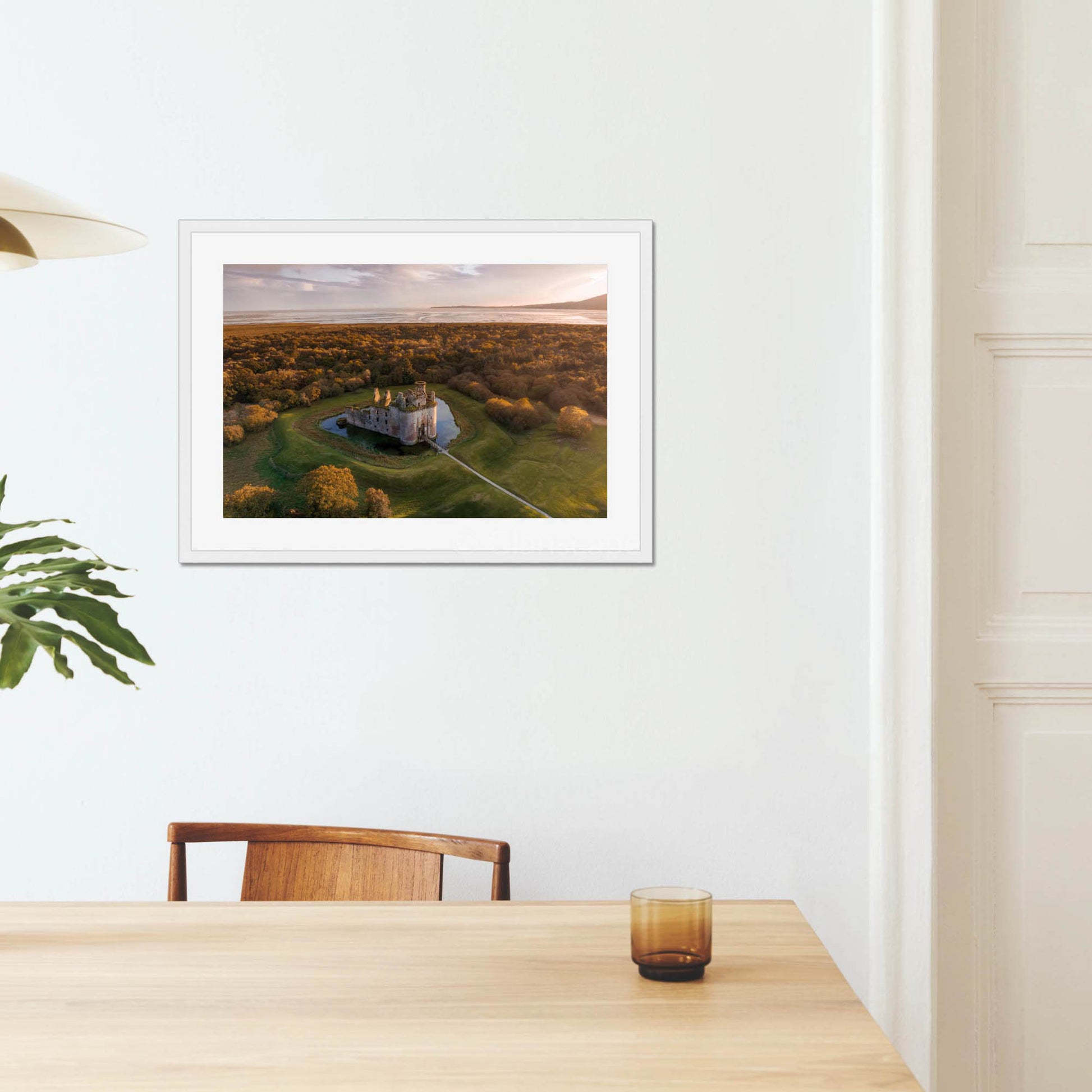 Clan Maxwell - Caerlaverock Castle - Framed & Mounted Photo Print