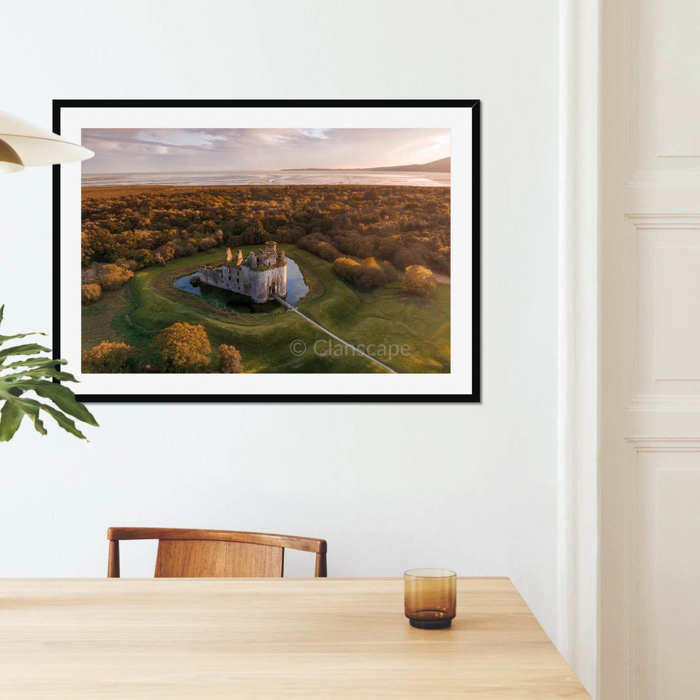 Clan Maxwell - Caerlaverock Castle - Framed & Mounted Photo Print