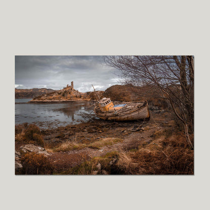 Clan Mackinnon - Caisteal Maol Shipwreck - Photo Print