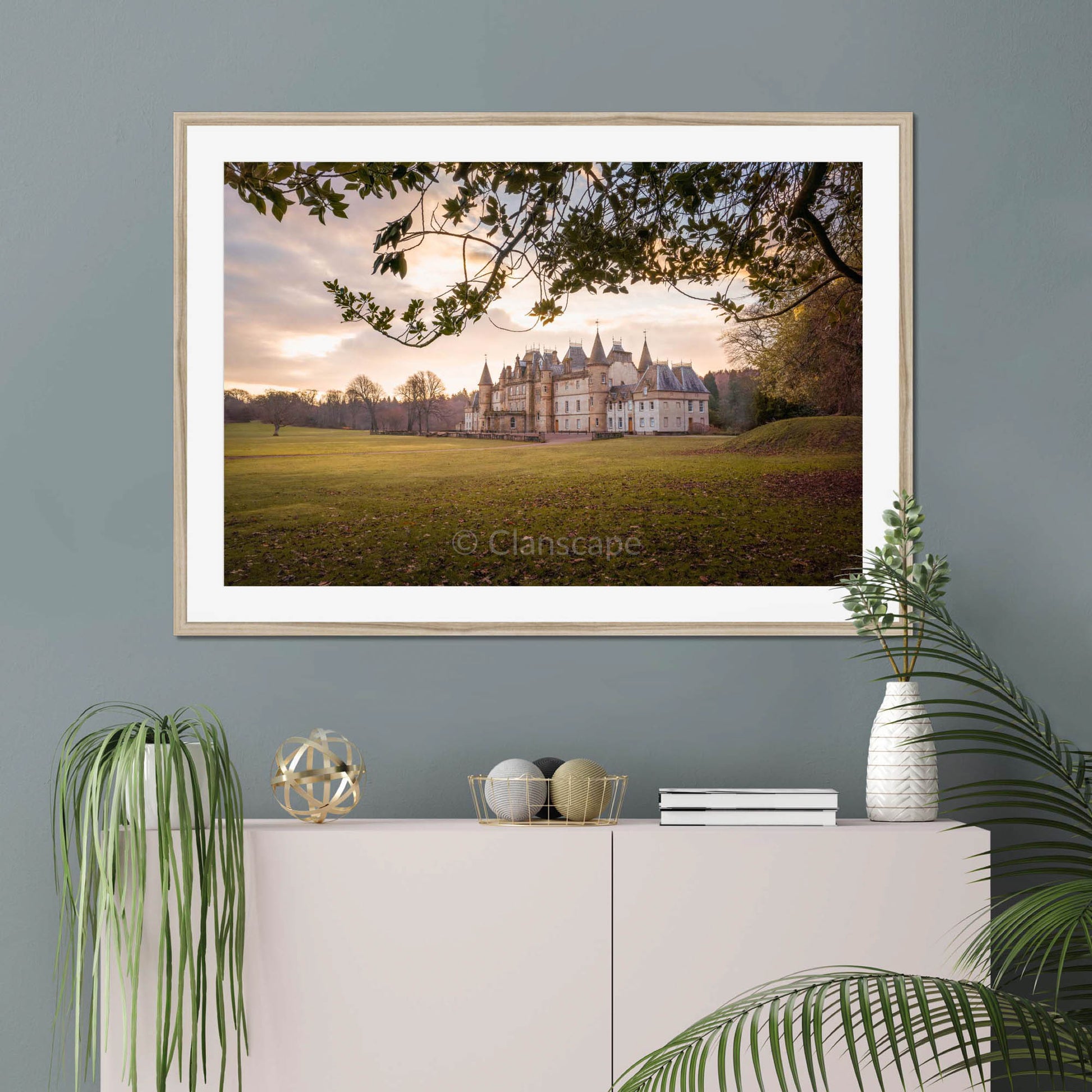 Clan Livingstone - Callendar House - Framed & Mounted Photo Print