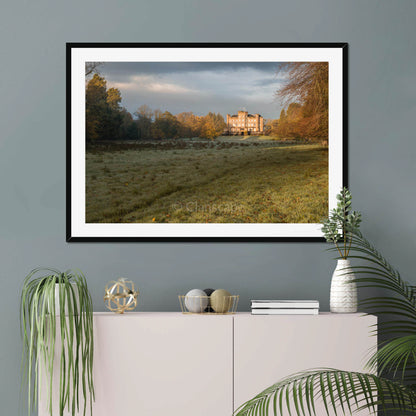 Clan Cunningham - Caprington Castle - Framed & Mounted Photo Print