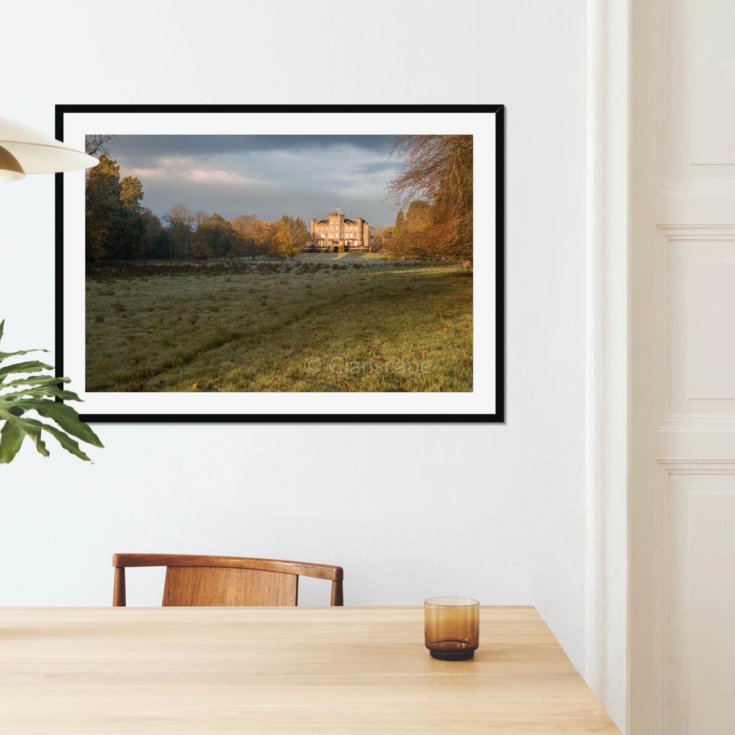 Clan Cunningham - Caprington Castle - Framed & Mounted Photo Print