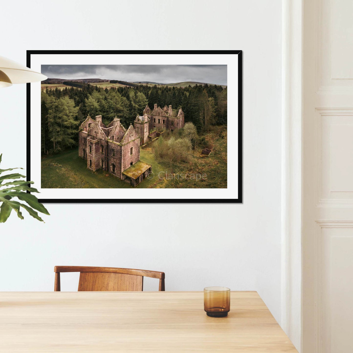 Clan Carmichael - Carmichael House - Framed & Mounted Photo Print