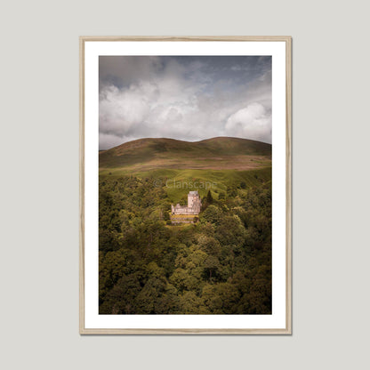 Clan Campbell - Castle Campbell - Framed & Mounted Photo Print 28"x40" Natural