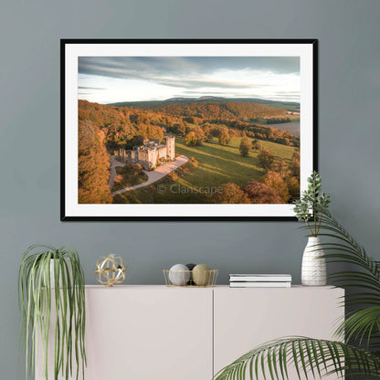 Clan Forbes - Castle Forbes - Framed & Mounted Photo Print