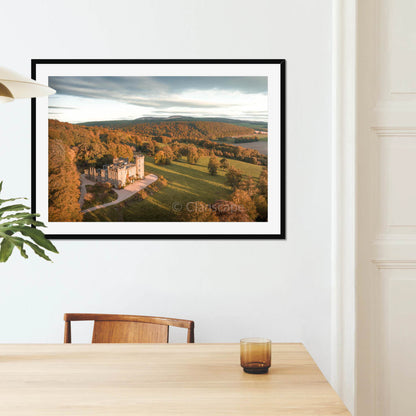 Clan Forbes - Castle Forbes - Framed & Mounted Photo Print