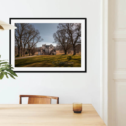 Clan Fraser - Castle Fraser - Framed & Mounted Photo Print