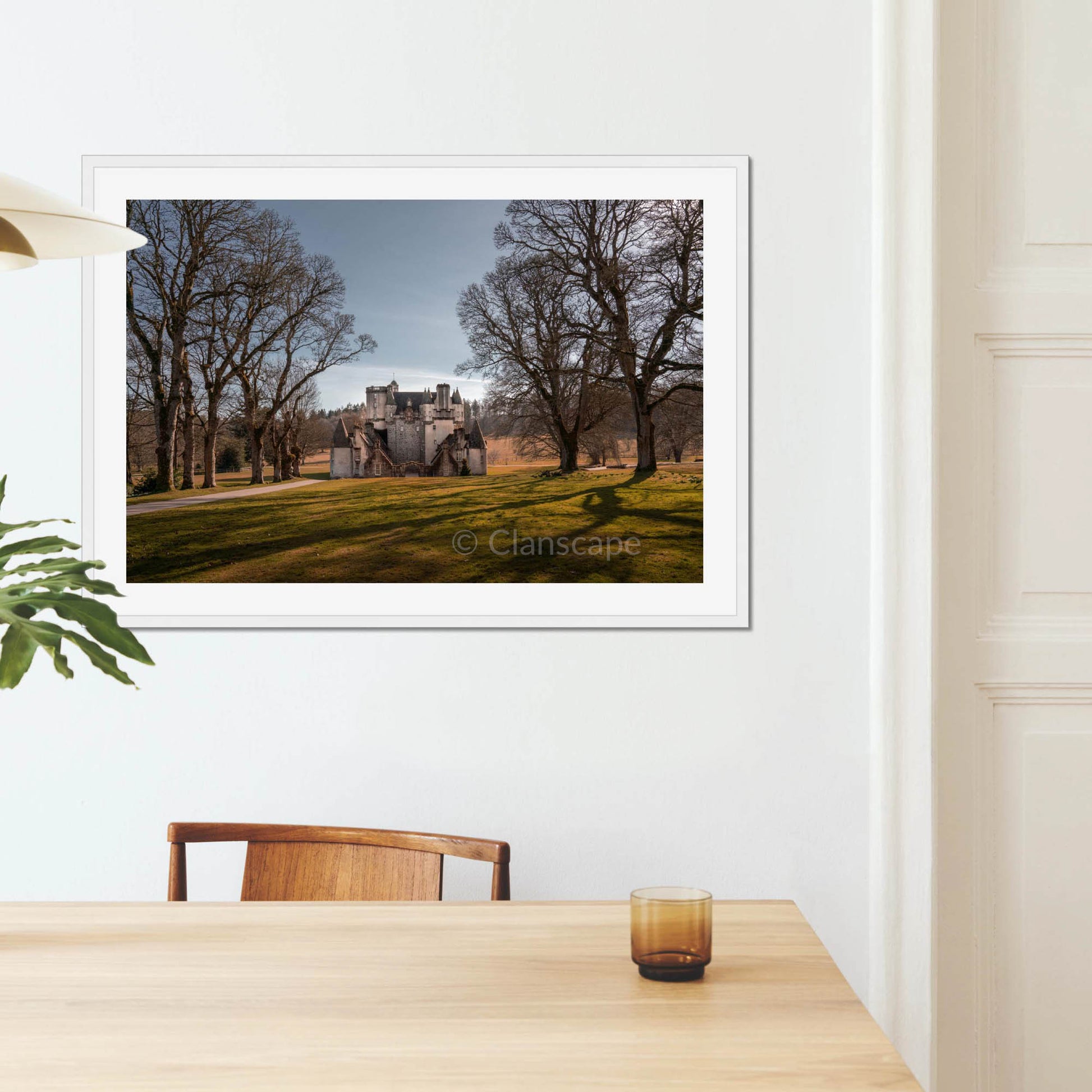 Clan Fraser - Castle Fraser - Framed & Mounted Photo Print